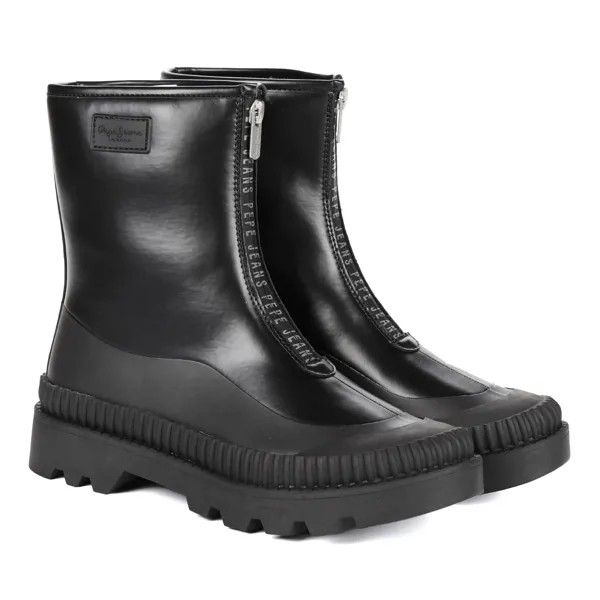 Полусапоги женские Pepe Jeans London GUM ZIP PLS50467 черные 36 EU