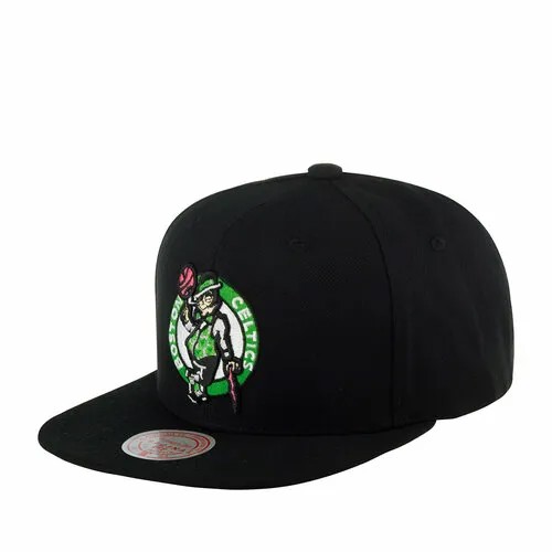 Бейсболка Mitchell & Ness, размер OneSize, черный