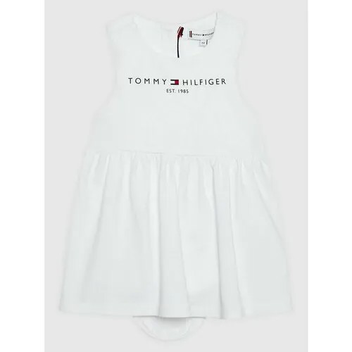 Платье TOMMY HILFIGER, размер 62 [METM], белый