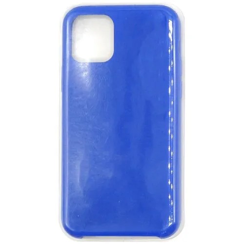 Чехол для iPhone 11 Pro (силиконовый) синий