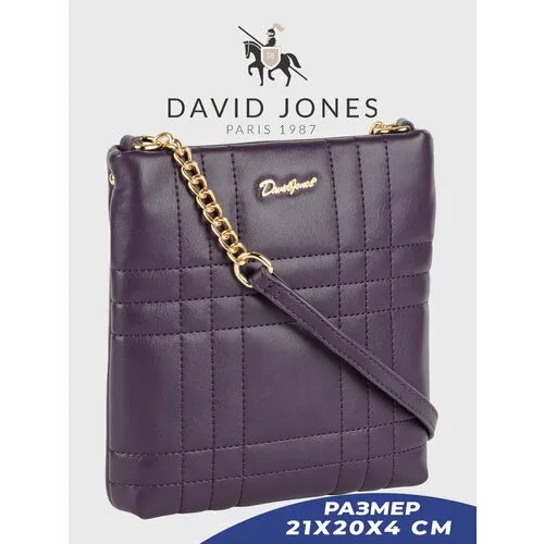 Сумка кросс-боди DAVID JONES, фиолетовый