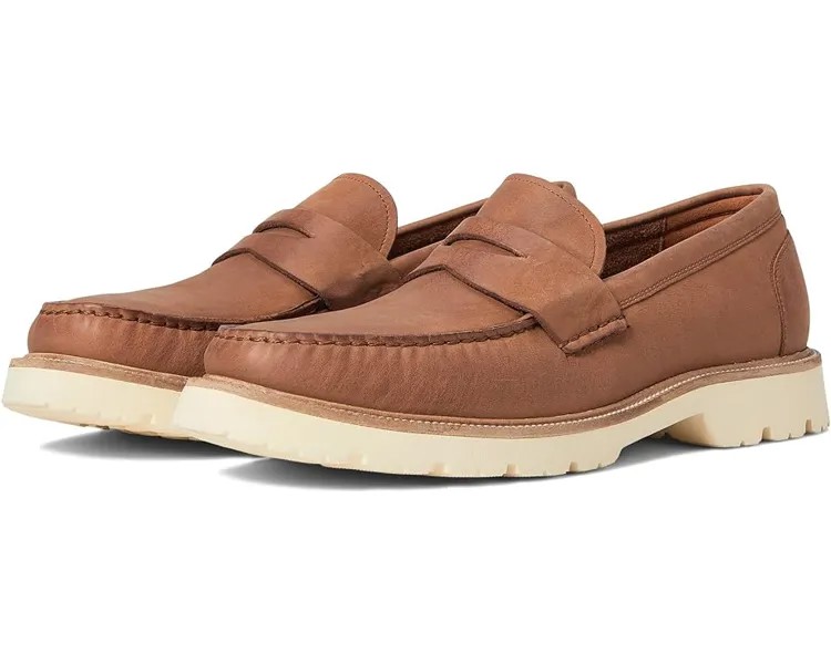 Лоферы Cole Haan American Classics Penny Loafer, цвет Cuoio/Alabaster Gleam