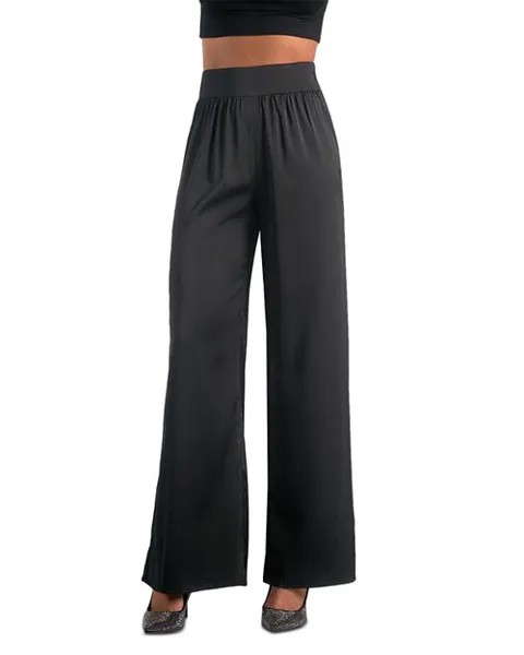 Широкие брюки Elan, цвет Black