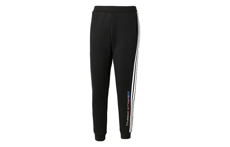 Трикотажные спортивные штаны женские черные Adidas Neo