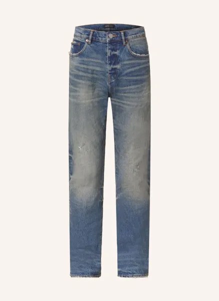 Джинсы p005 узкие прямого кроя Purple Brand, синий