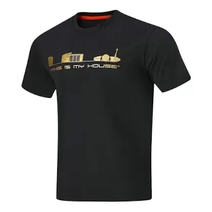 Футболка Li-Ning Way of Wade Hall of Fame 2023 T-Shirt 4 'Black', черный