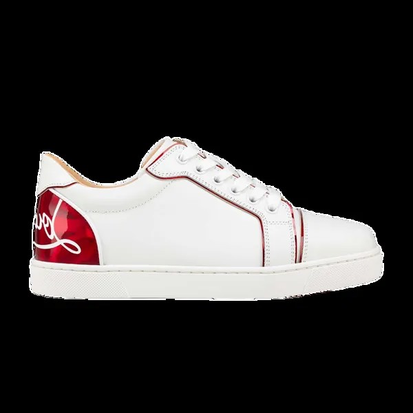 Кроссовки Christian Louboutin Fun Vieira 'White Psychic Red', белый