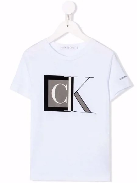 Calvin Klein Kids футболка с логотипом