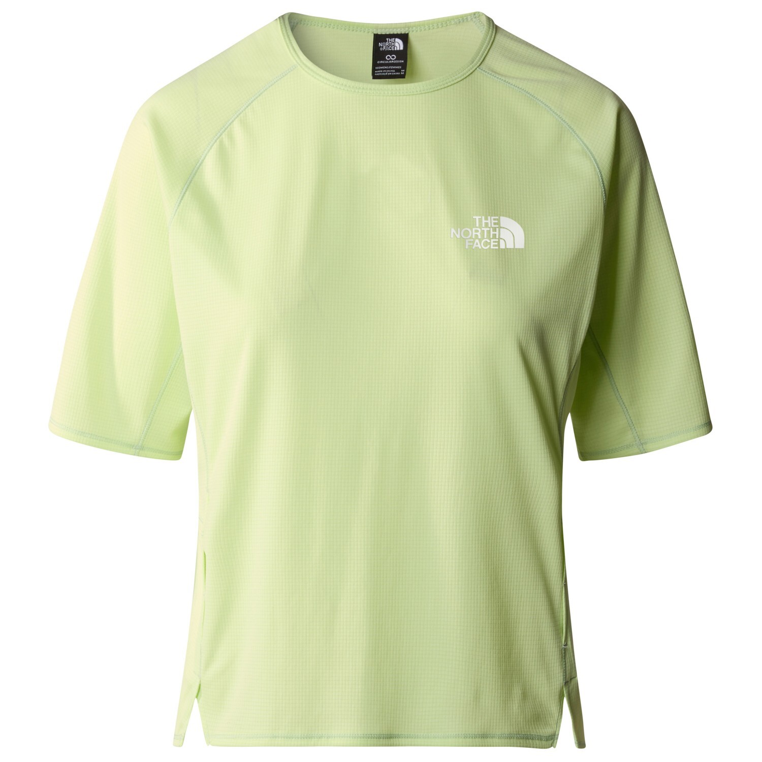 Функциональная рубашка The North Face Summer Light S/S, цвет Astro Lime/Misty Sage