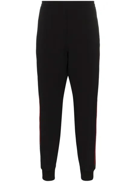 Alexander McQueen спортивные брюки с логотипом, черный
