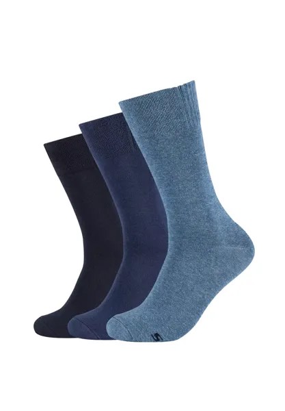 Носки Skechers Men Basic 3pinBlue, цвет SockenMen Basic Socks 3pinBlue