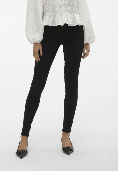 Джинсы Skinny Fit VMDONNA Vero Moda, цвет black denim