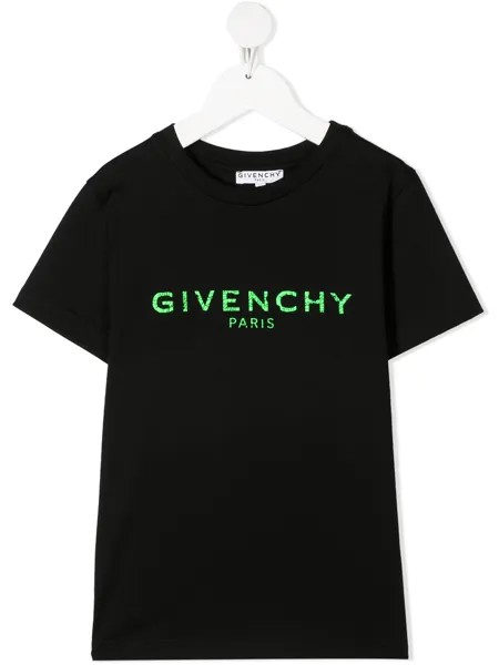 Givenchy Kids футболка с логотипом