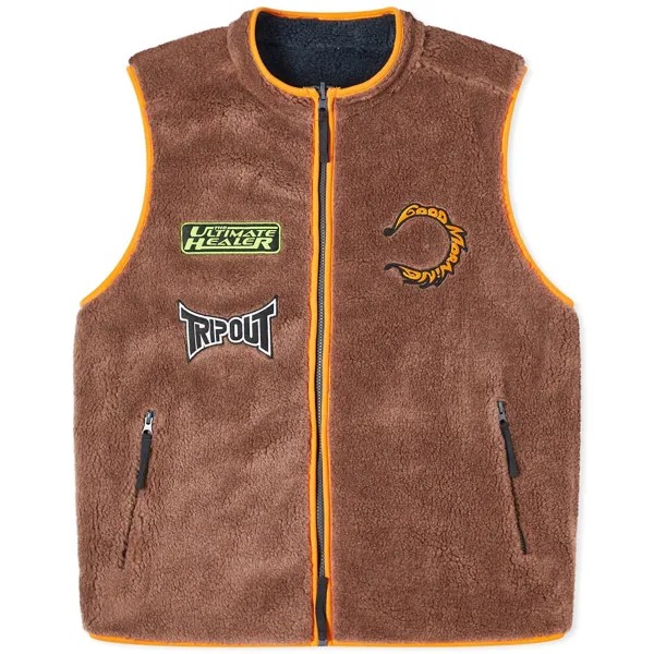 Жилет Good Morning Tapes Reversible Polar Fleece, цвет Bonatura