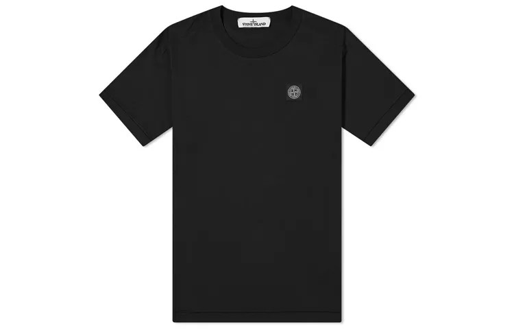 STONE ISLAND Футболка унисекс, Черный
