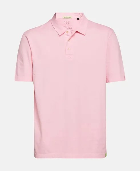 Рубашка-поло органик Scotch & Soda, розовый
