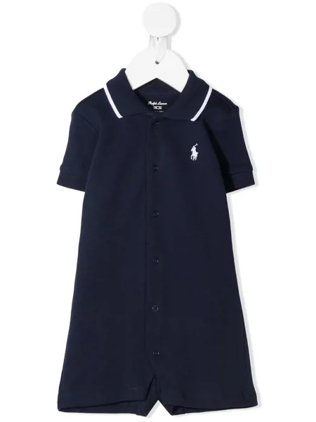 Ralph Lauren Kids комбинезон с вышитым логотипом