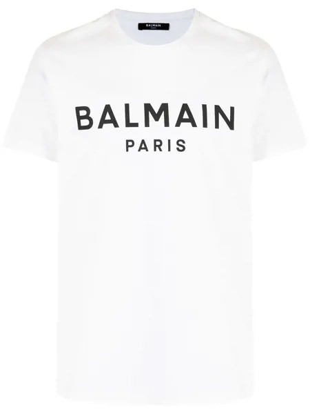 Balmain футболка с логотипом
