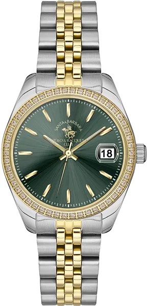 Наручные часы женские Santa Barbara Polo & Racquet Club SB.1.10254-2 серебристые
