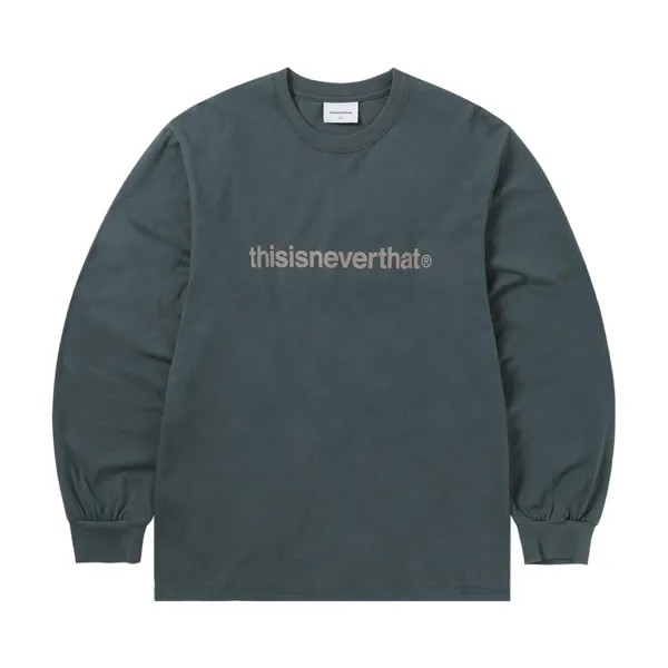 Футболка Thisisneverthat thisisneverthat T-Logo Long-Sleeve Tee, серый