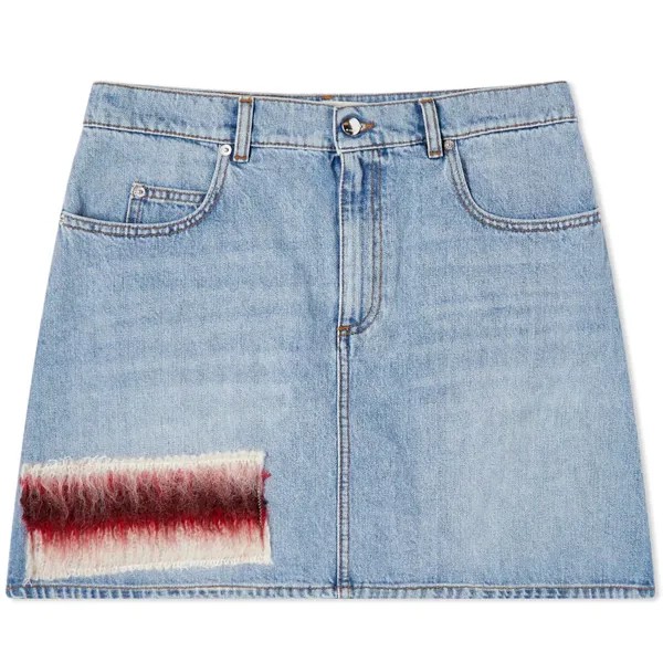 Юбка Marni Patchwork Denim Skirt