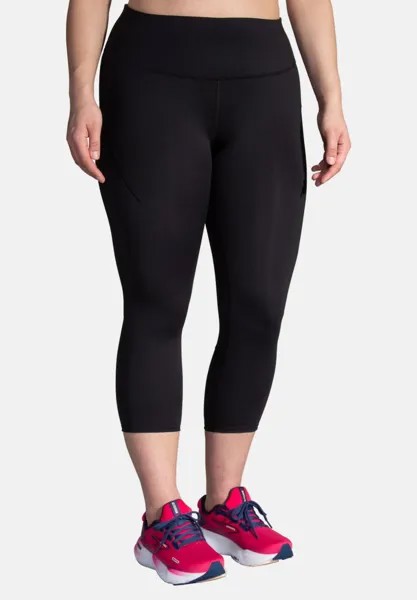 Леггинсы SPARK CAPRI Brooks, цвет black