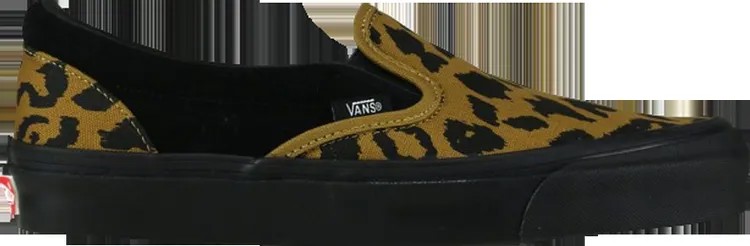 Кеды Vans OG Classic Slip-On LX Leopard, коричневый