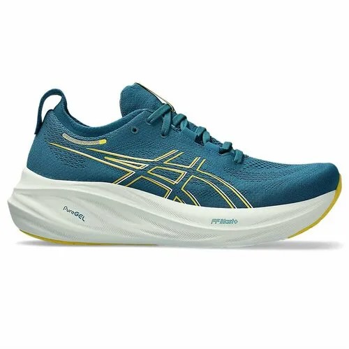 Кроссовки ASICS, размер US 10; UK 9; EUR 44; 28 см, желтый, синий