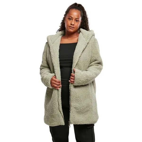 Куртка Urban Classics Sherpa, зеленый