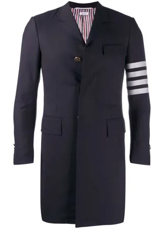 Thom Browne строгое пальто с полосками 4-Bar