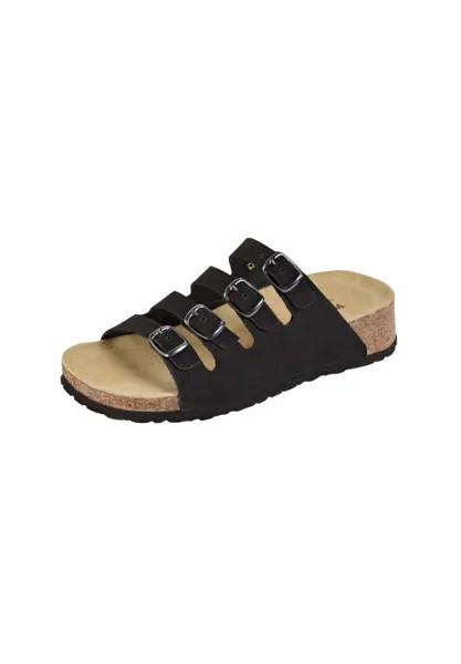 Мюли на танкетке Schuhmode Weeger, черный