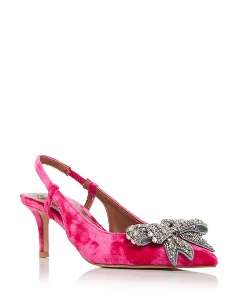 Женские туфли Belgravia Court с декорированной пяткой и бантом KURT GEIGER LONDON, цвет Pink