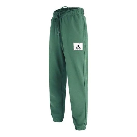 Спортивные штаны Men's Air Jordan Essentials Statement Casual Sports Knit Long Pants/Trousers Green, зеленый