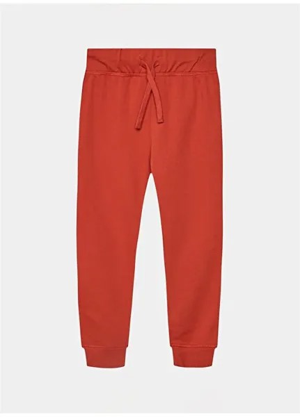Красные спортивные штаны с эластичной резинкой для мальчиков 3BC1CF04P Benetton, красный