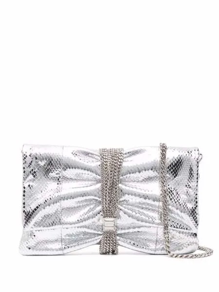 Jimmy Choo сумка на плечо с эффектом металлик