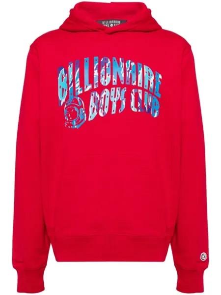 Billionaire Boys Club толстовка с капюшоном Camo Arch с принтом логотипа, красный