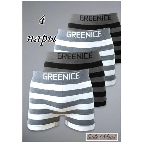 Комплект трусов боксеры Greenice, 4 шт