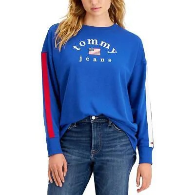 Tommy Jeans Womens Comfy Cozy Comfortable Sweatshirt Loungewear BHFO 2666