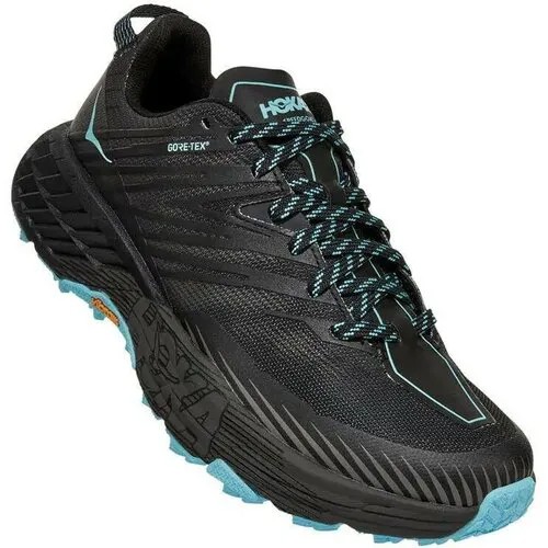 Кроссовки HOKA, беговые, полнота B, съемная стелька, размер US7B/UK5.5/EU38 2/3/JPN24, черный