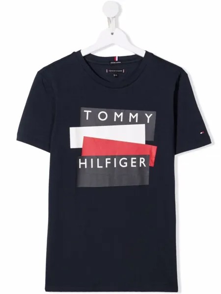 Tommy Hilfiger Junior футболка с логотипом