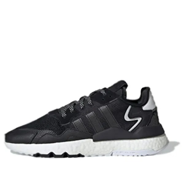 Кроссовки ночные джоггеры Adidas, черный