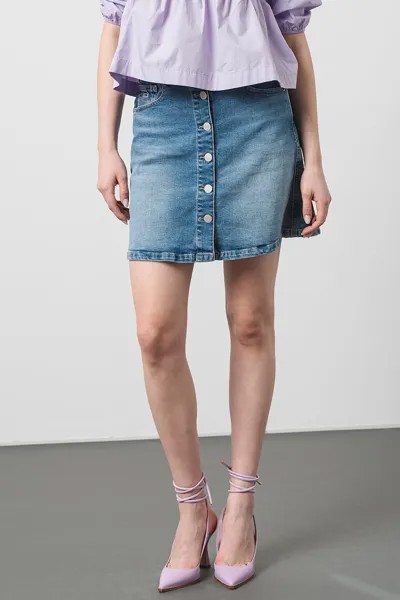 Джинсовая юбка Aline Tommy Jeans, синий
