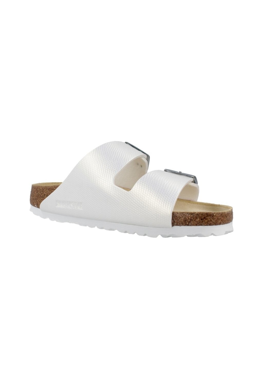 Тапочки Arizona Birkenstock, белые