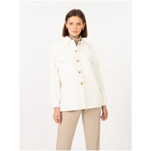 Куртка-рубашка  Pompa, размер 42, белый