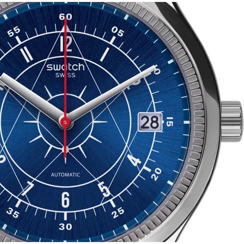 Наручные часы swatch, серебряный
