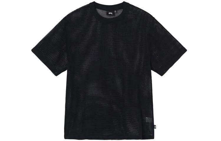 Футболка из перфорированного хлопка Stüssy Stussy, светло-зеленый