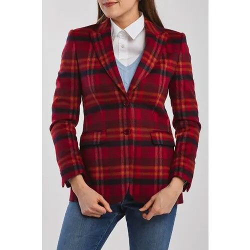 Пиджак GANT, размер 40, бордовый