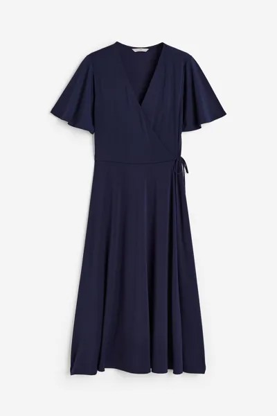 Платье женское H&M 1128581006 синее 3XL (доставка из-за рубежа)