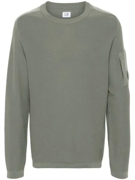 C.P. Company джемпер с декором Lens, зеленый