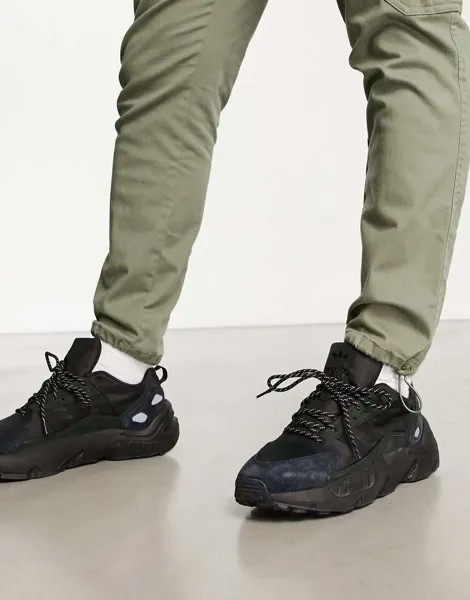 Черные кроссовки adidas Originals ZX22 Boost